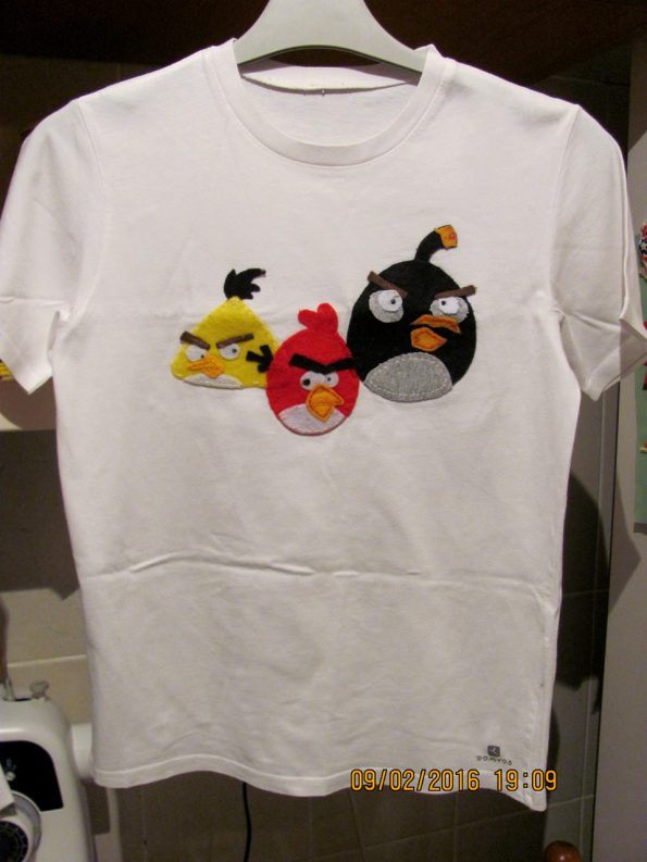 Tricou Angry Birds