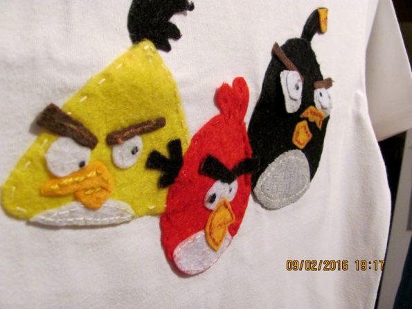 Tricou Angry Birds